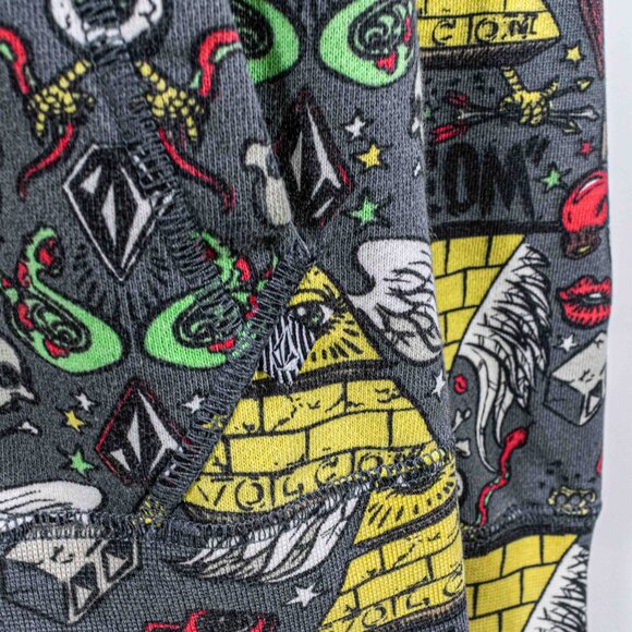 Ryan Sheckler Volcom Full Zip Hoodie Jesse Pinkman Breaking Bad Sweatshirt Small - Picture 5 of 15